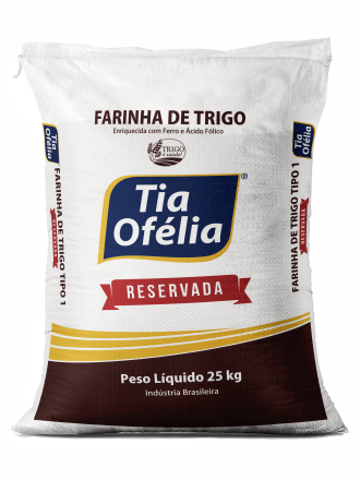 FARINHA DE TRIGO 25KG RESERVADA RÁFIA